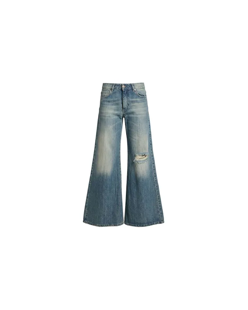 VICOLO HOSEN & RÖCKE - Jeanshosenauf YOOX.COM Blau