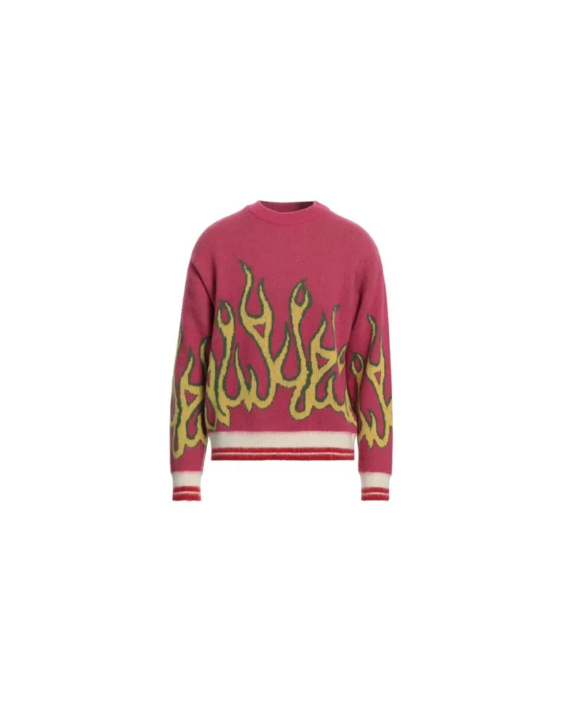 Palm Angels STRICKWAREN - Pulloverauf YOOX.COM Magenta