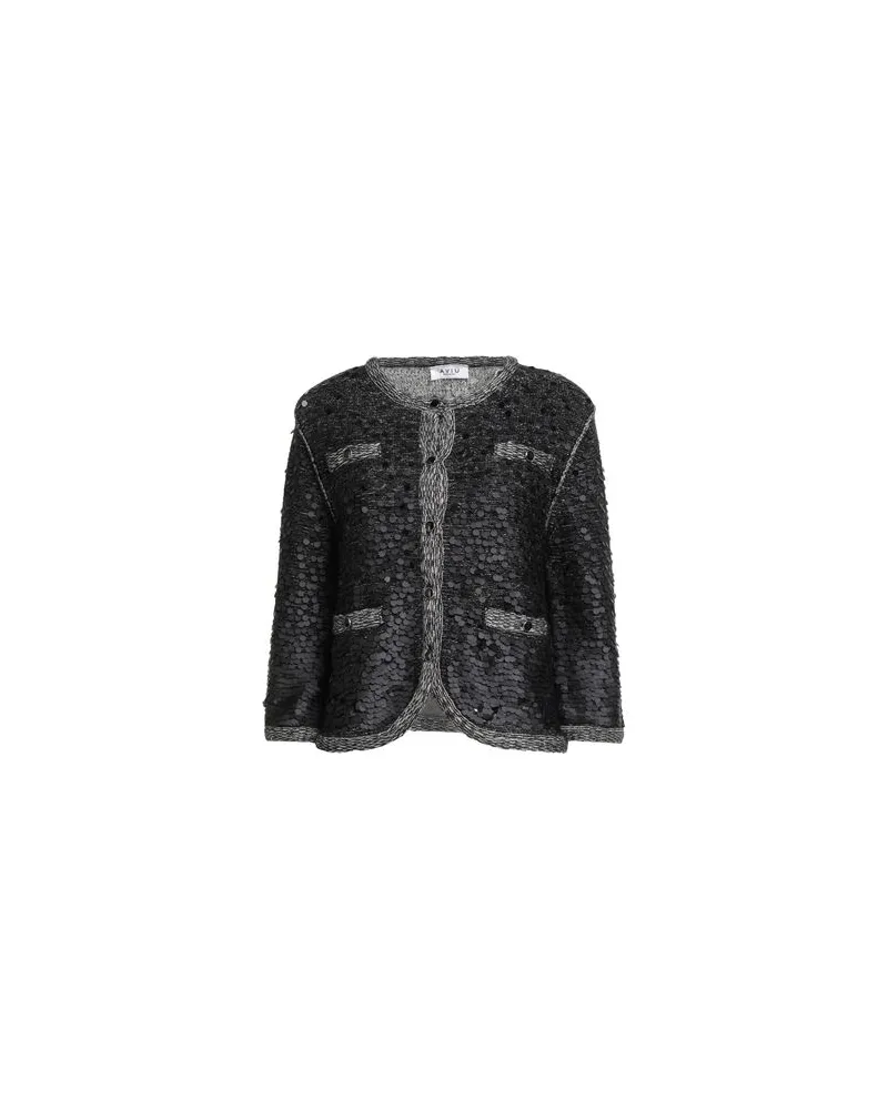 Aviù STRICKWAREN - Strickjackenauf YOOX.COM Schwarz