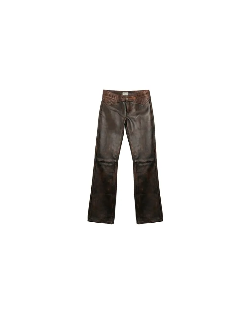 Guess HOSEN & RÖCKE - Hosenauf YOOX.COM Braun