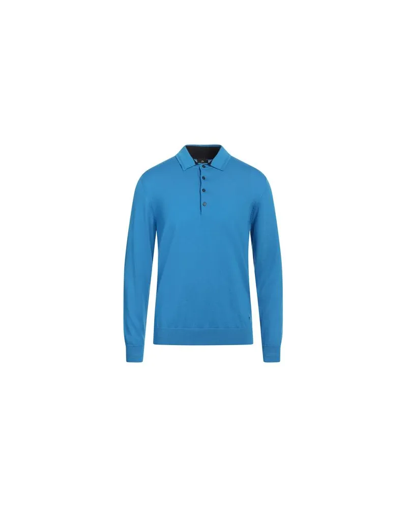 Paul Smith STRICKWAREN - Pulloverauf YOOX.COM Azurblau
