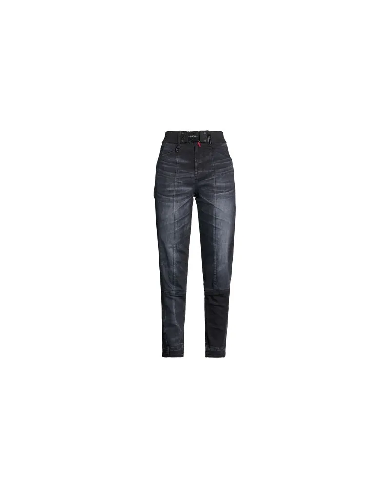 HIGH USE - HOSEN & RÖCKE - Jeanshosenauf YOOX.COM Schwarz