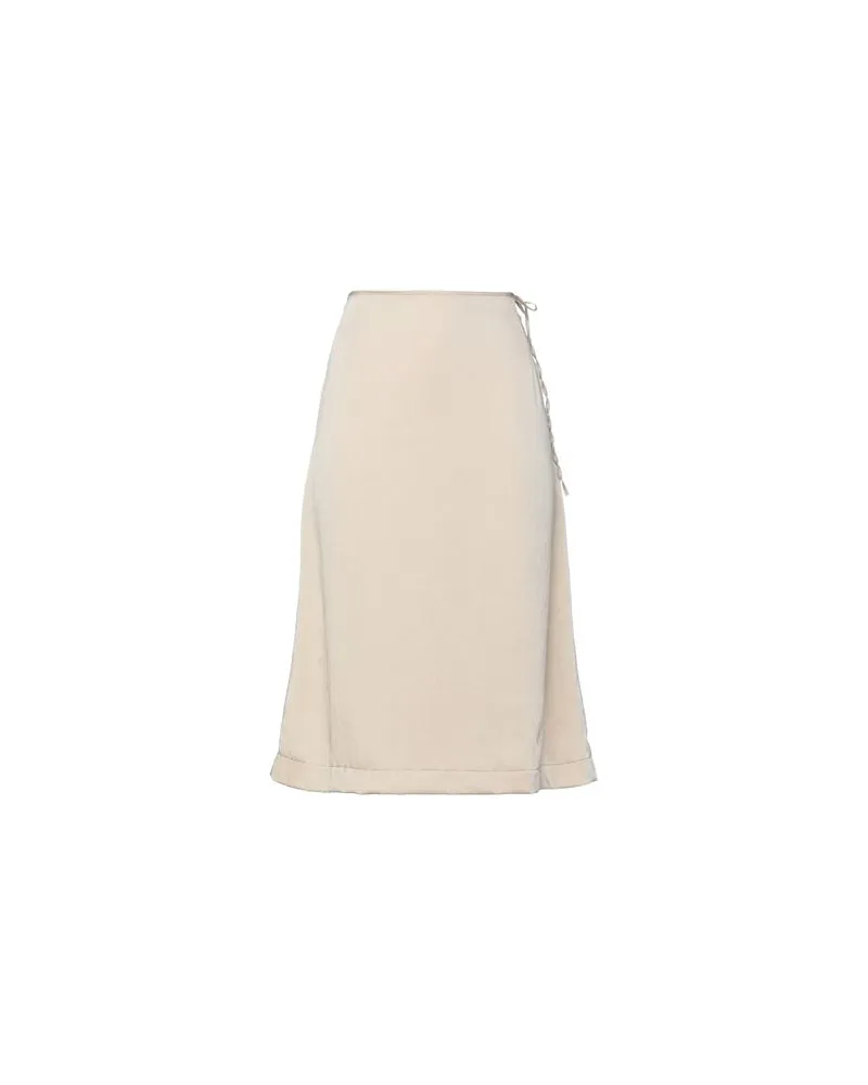 Jucca HOSEN & RÖCKE - Midi-Röckeauf YOOX.COM Beige