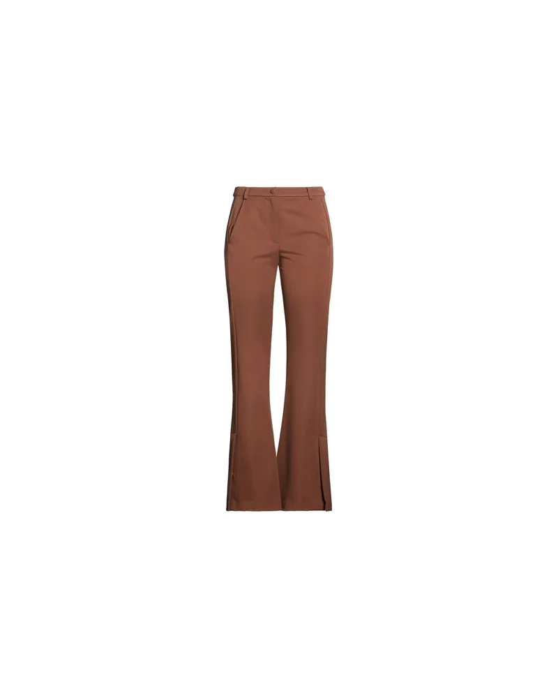 Patrizia Pepe HOSEN & RÖCKE - Hosenauf YOOX.COM Braun