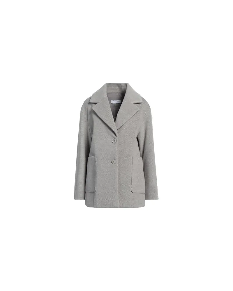 Caractère JACKEN & MÄNTEL - Mäntelauf YOOX.COM Hellgrau