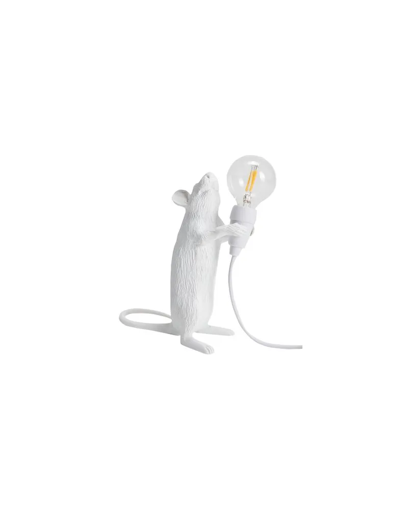 Seletti MOUSE LAMP-STEP -  USB  - BELEUCHTUNG - Tischleuchtenauf YOOX.COM Weiß