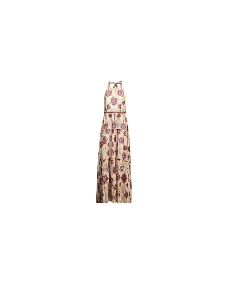 Emporio Sirenuse KLEIDER - Maxi-Kleiderauf YOOX.COM Beige
