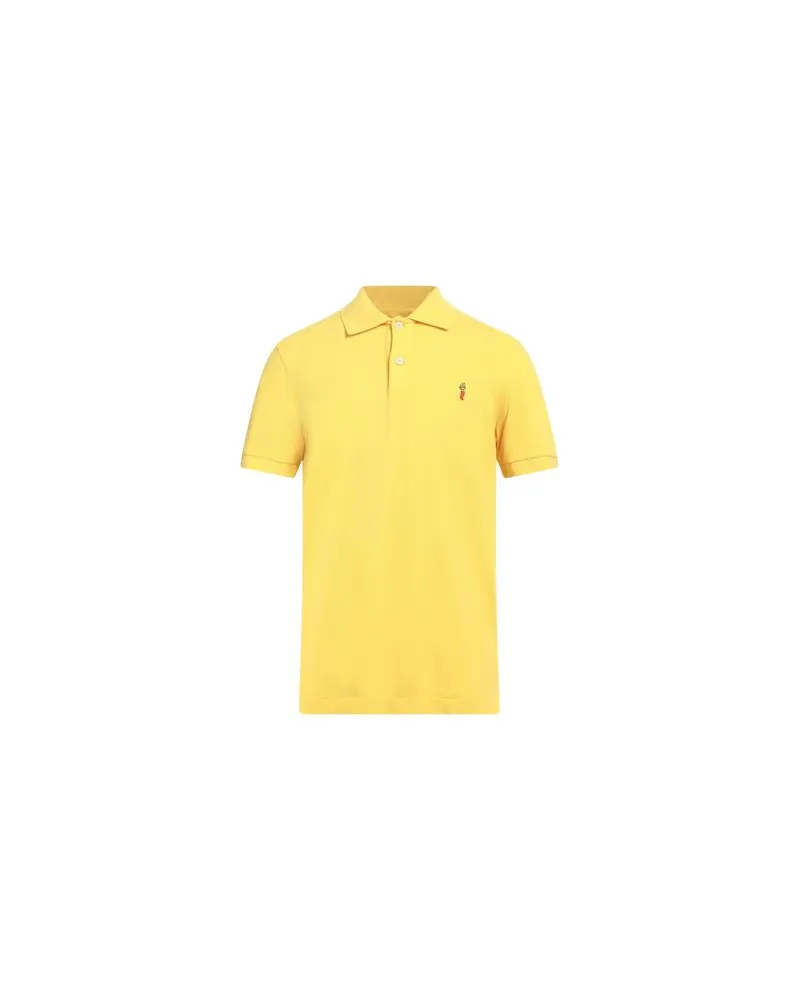 Cooperativa Pescatori Posillipo TOPS - Poloshirtsauf YOOX.COM Gelb