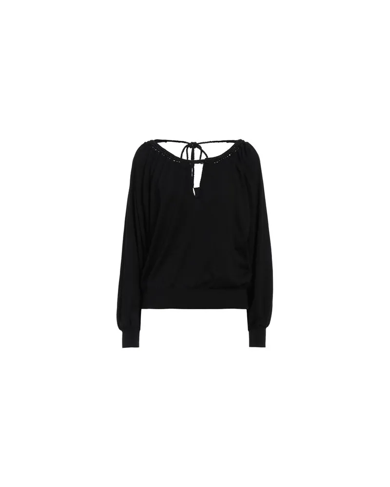 Alberta Ferretti STRICKWAREN - Pulloverauf YOOX.COM Schwarz