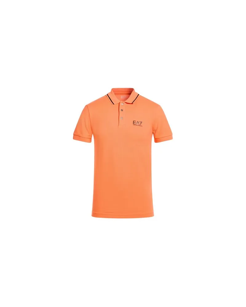 EA7 TOPS - Poloshirtsauf YOOX.COM Orange
