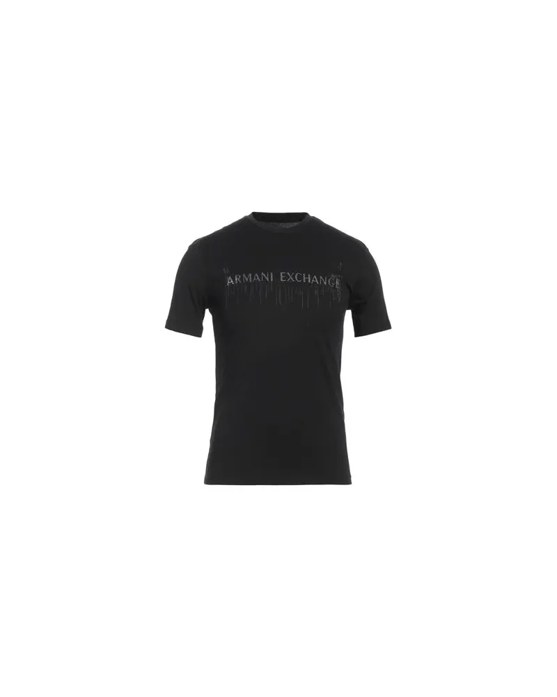 Armani Exchange TOPS - T-shirtsauf YOOX.COM Schwarz