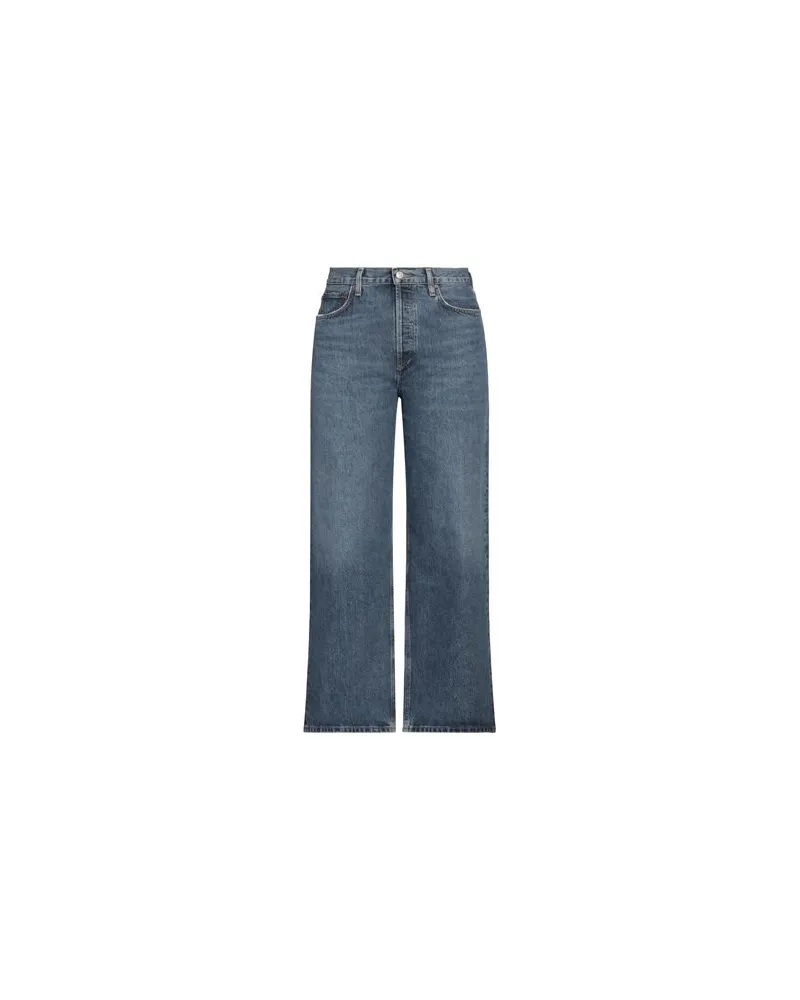 AGOLDE HOSEN & RÖCKE - Jeanshosenauf YOOX.COM Blau