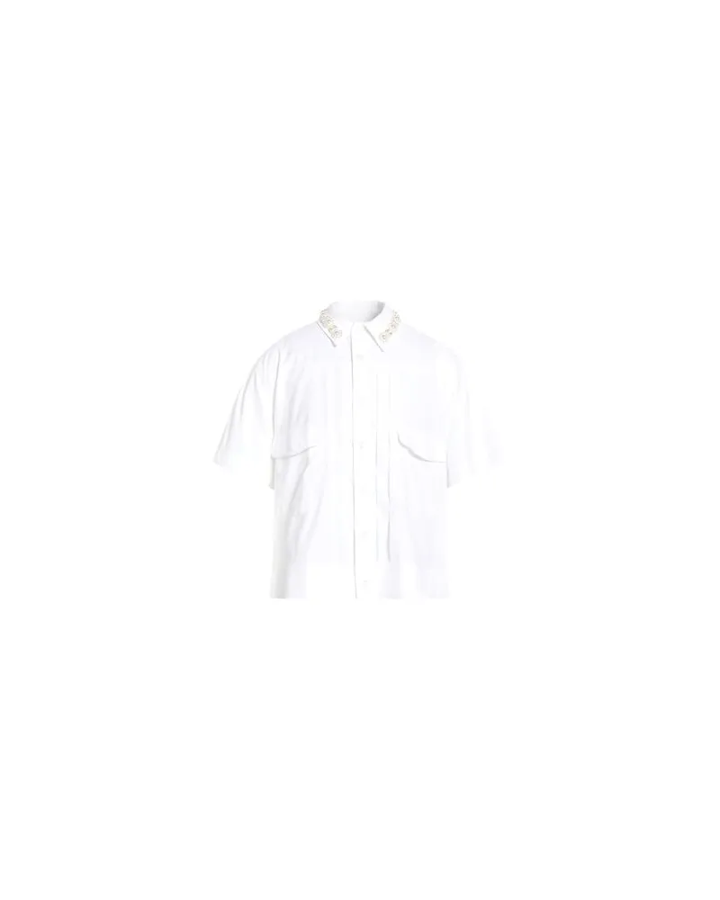 Simone Rocha TOPS - Hemdenauf YOOX.COM Weiß