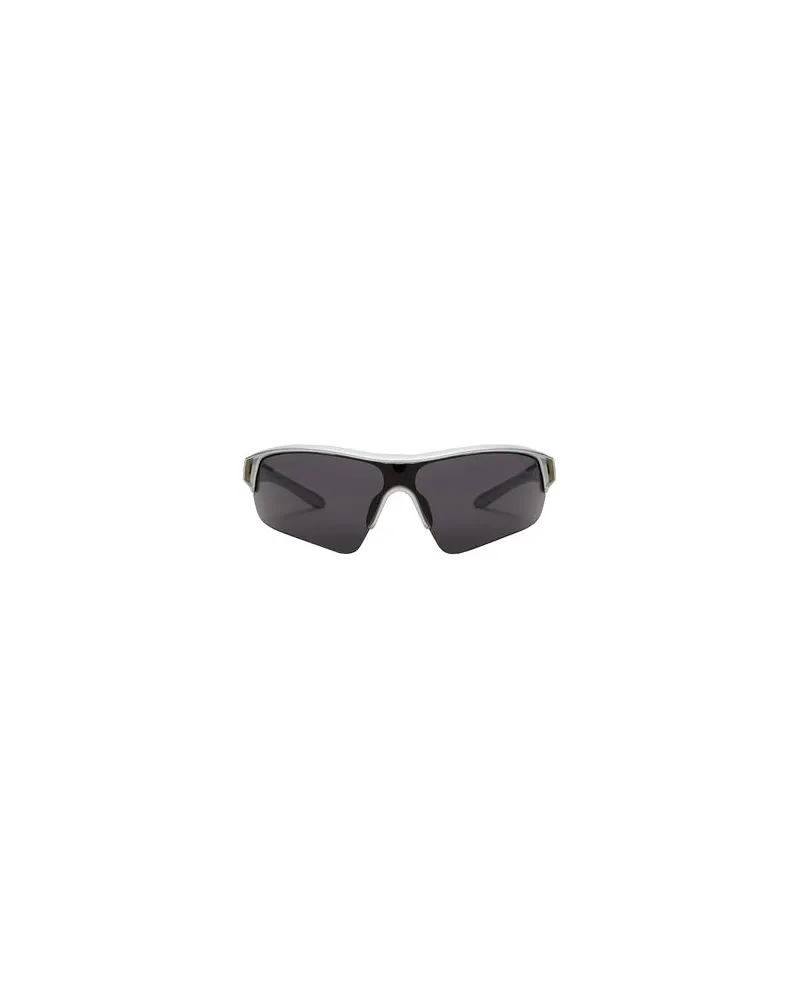 8 by Yoox RECYCLED NYLON RACER SUNGLASSES  - BRILLEN - Sonnenbrillenauf YOOX.COM Hellgrau