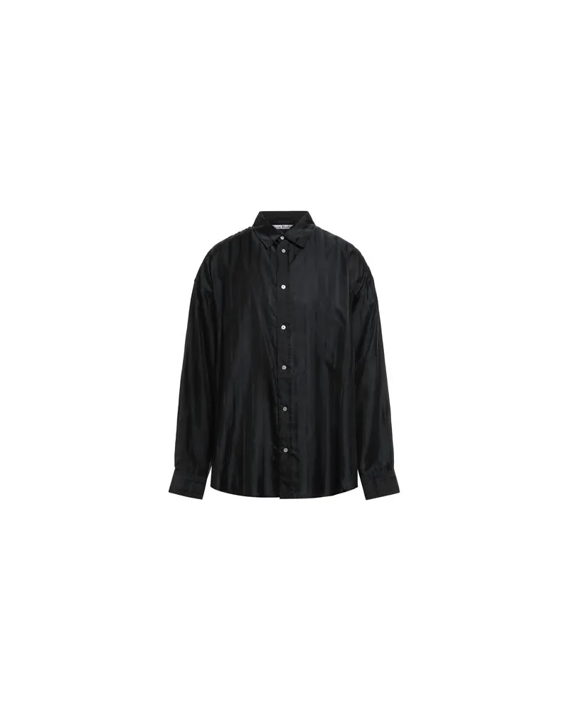 Acne Studios TOPS - Hemdenauf YOOX.COM Schwarz