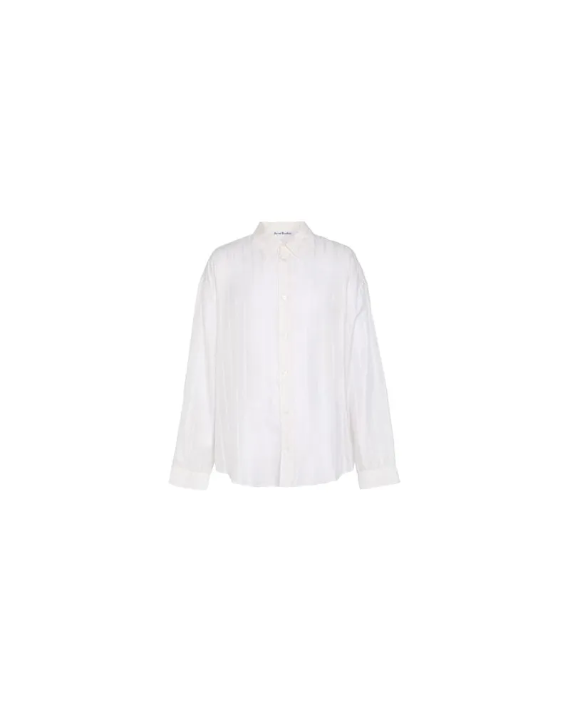 Acne Studios TOPS - Hemdenauf YOOX.COM Elfenbein