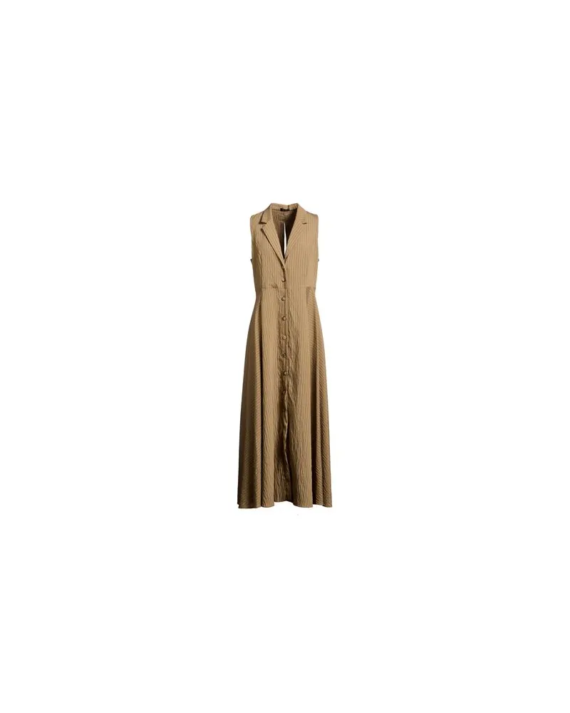 Hanita KLEIDER - Maxi-Kleiderauf YOOX.COM Militärgrün