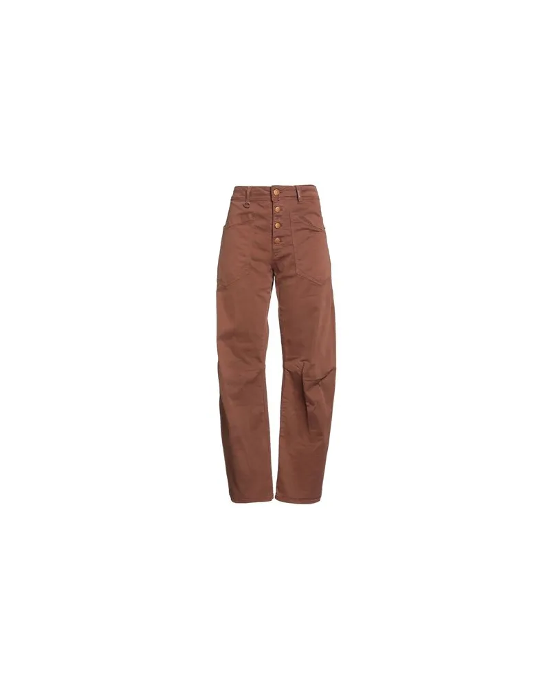 HIGH USE - HOSEN & RÖCKE - Hosenauf YOOX.COM Braun