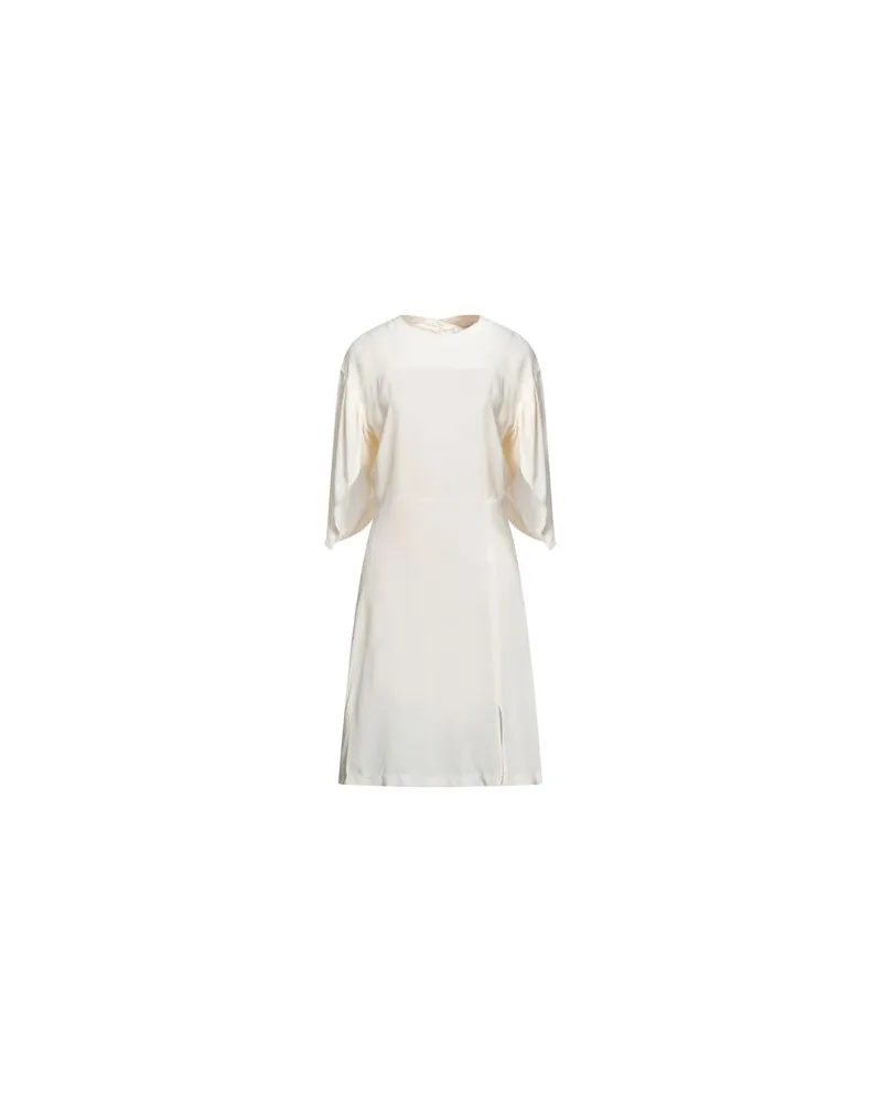 Liviana Conti KLEIDER - Maxi-Kleiderauf YOOX.COM Cremeweiß