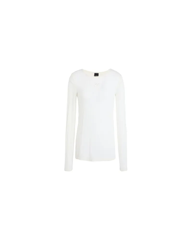 Pinko TOPS - T-shirtsauf YOOX.COM Cremeweiß