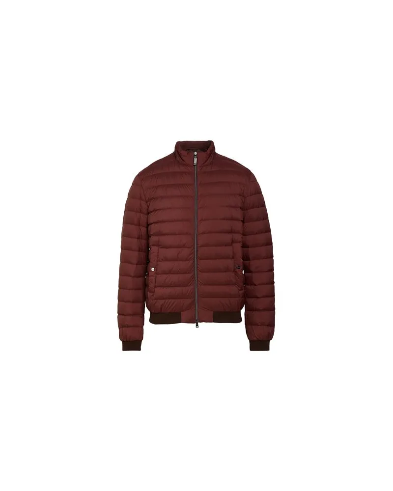 Herno JACKEN & MÄNTEL - Pufferjacken & Daunenjackenauf YOOX.COM Rostrot