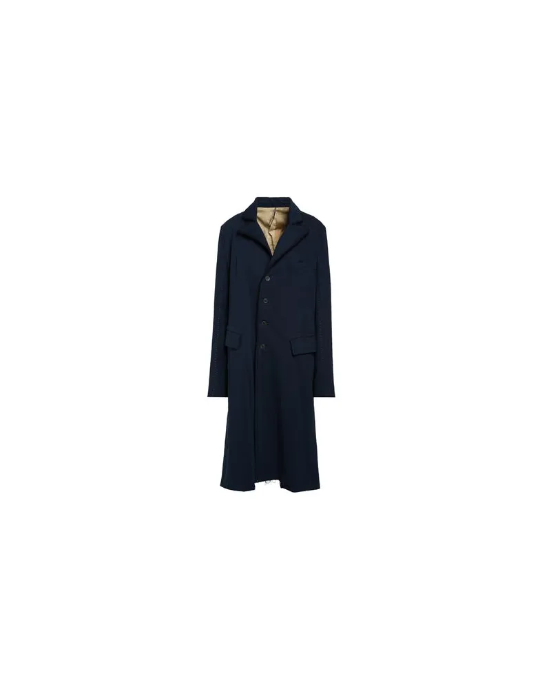 Masnada JACKEN & MÄNTEL - Mäntelauf YOOX.COM Marineblau