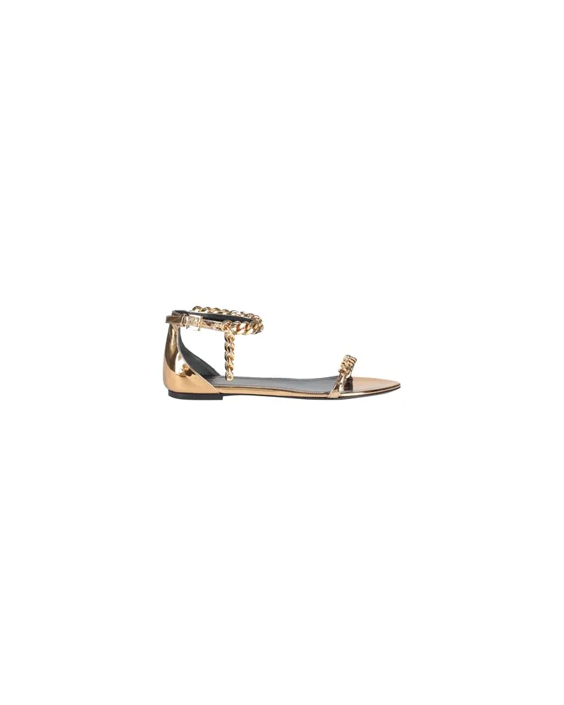 Tom Ford SCHUHE - Sandalenauf YOOX.COM Gold