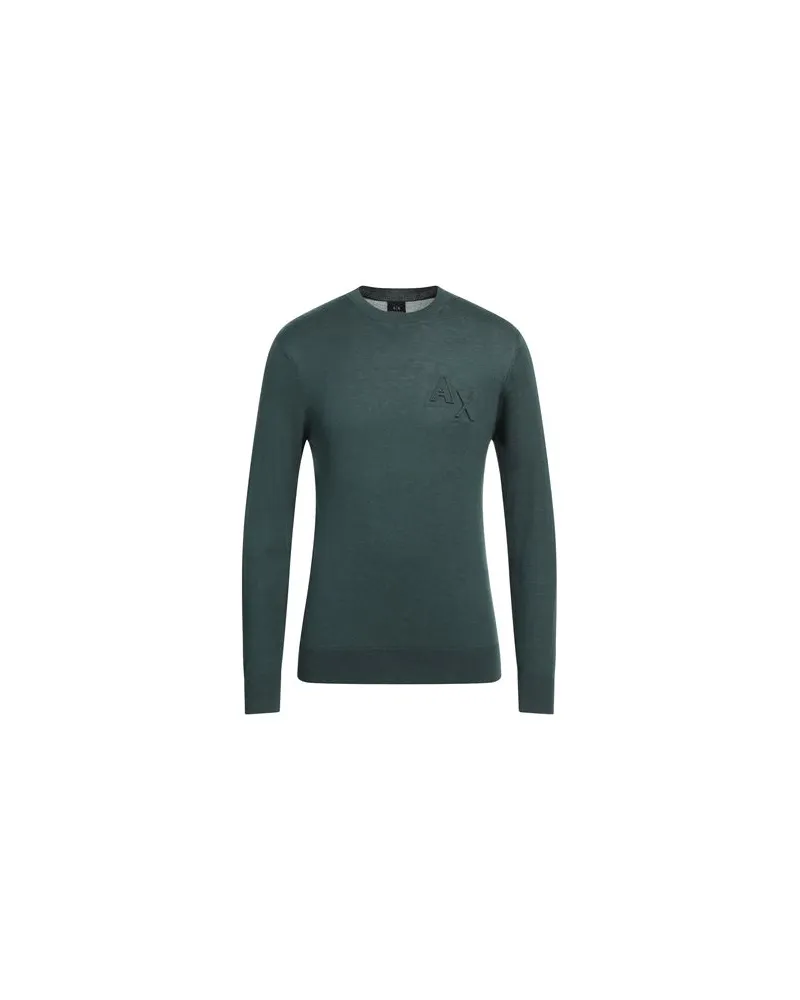 Armani Exchange STRICKWAREN - Pulloverauf YOOX.COM Grün