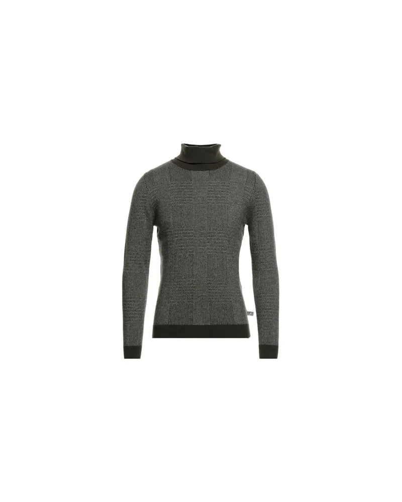 AT.P.CO STRICKWAREN - Rollkragenpulloverauf YOOX.COM Militärgrün