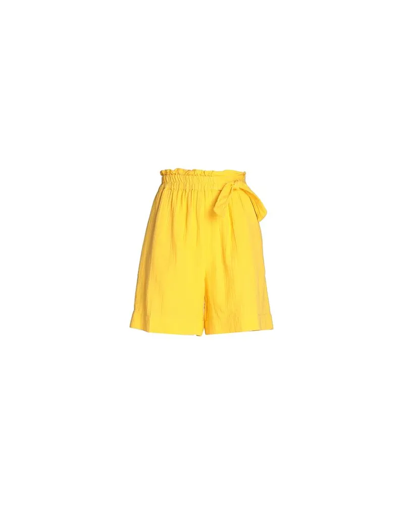 Vila HOSEN & RÖCKE - Shorts & Bermudashortsauf YOOX.COM Gelb