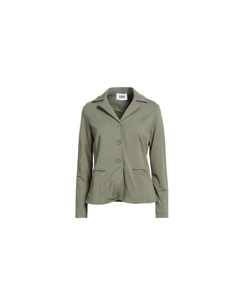 Alpha Studio ANZÜGE und CO-ORDS - Blazersauf YOOX.COM Militärgrün