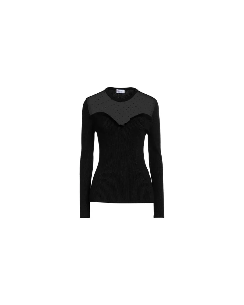 RED Valentino STRICKWAREN - Pulloverauf YOOX.COM Schwarz