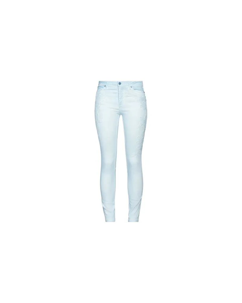 Ermanno Scervino HOSEN & RÖCKE - Jeanshosenauf YOOX.COM Himmelblau