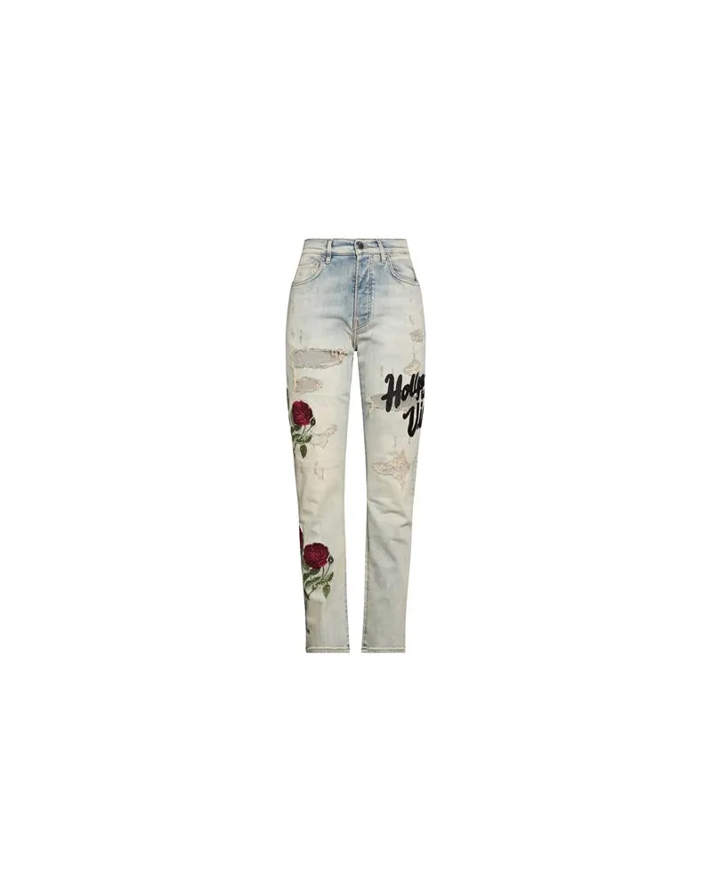 Amiri HOSEN & RÖCKE - Jeanshosenauf YOOX.COM Blau