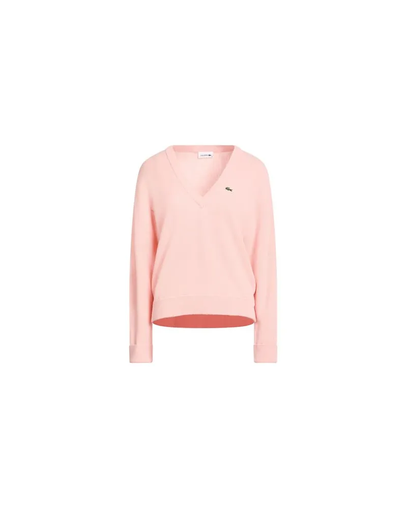 Lacoste STRICKWAREN - Pulloverauf YOOX.COM Rosa