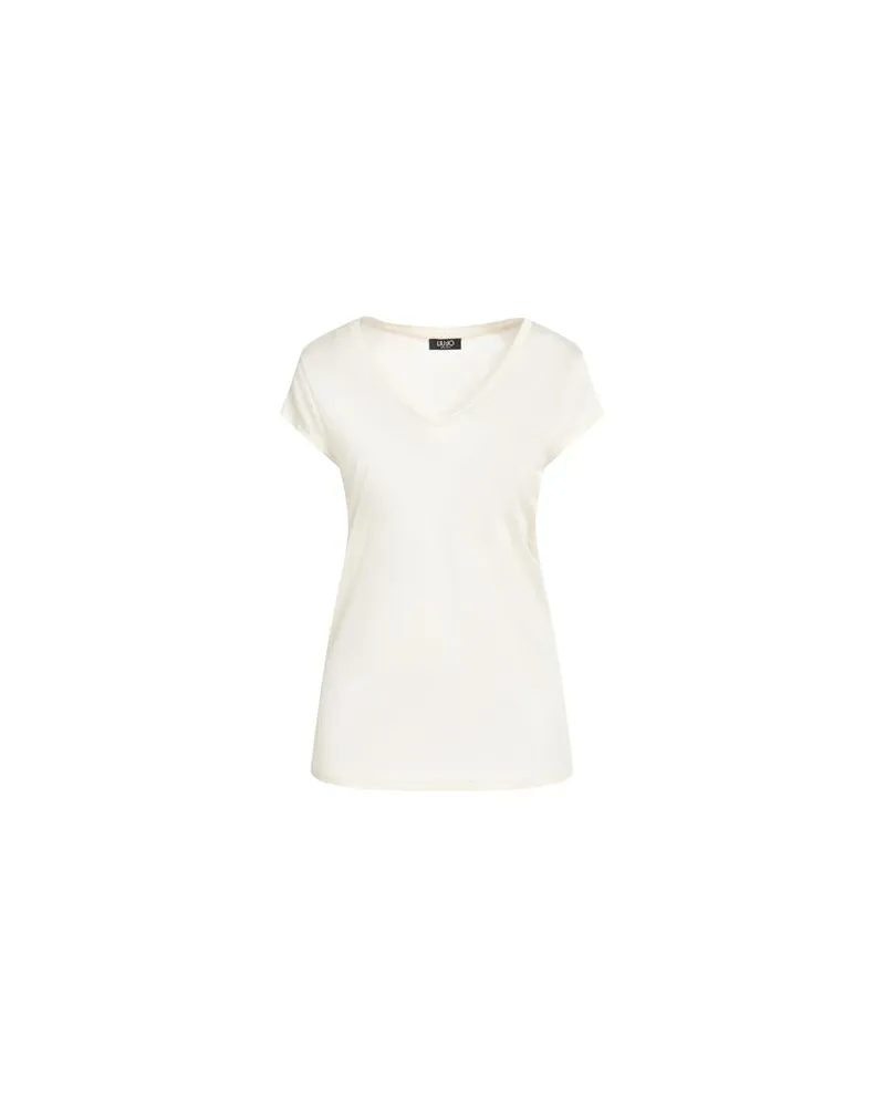 Liu Jo TOPS - T-shirtsauf YOOX.COM Elfenbein