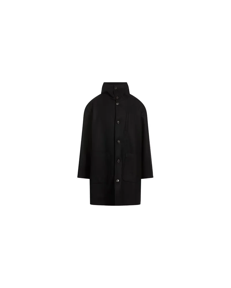 Paltò JACKEN & MÄNTEL - Mäntelauf YOOX.COM Schwarz