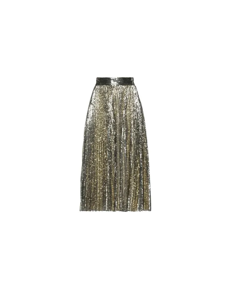 Dolce & Gabbana Double-Faced Long Wool Coat - HOSEN & RÖCKE - Midi-Röckeauf YOOX.COM Gold