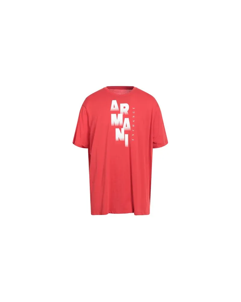 Armani Exchange TOPS - T-shirtsauf YOOX.COM Rot