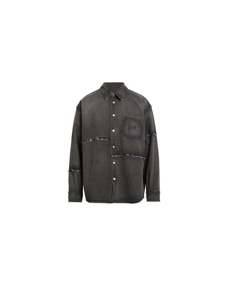 Maison Margiela TOPS - Jeanshemdenauf YOOX.COM Braungrau