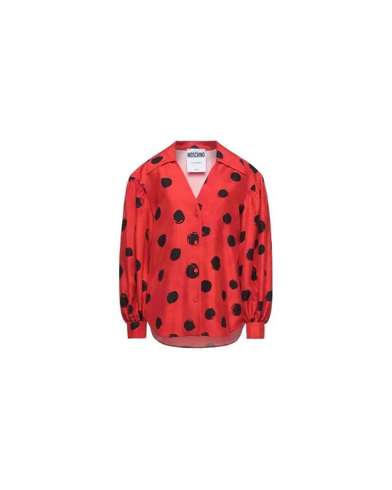 Moschino TOPS - Hemdenauf YOOX.COM Rot