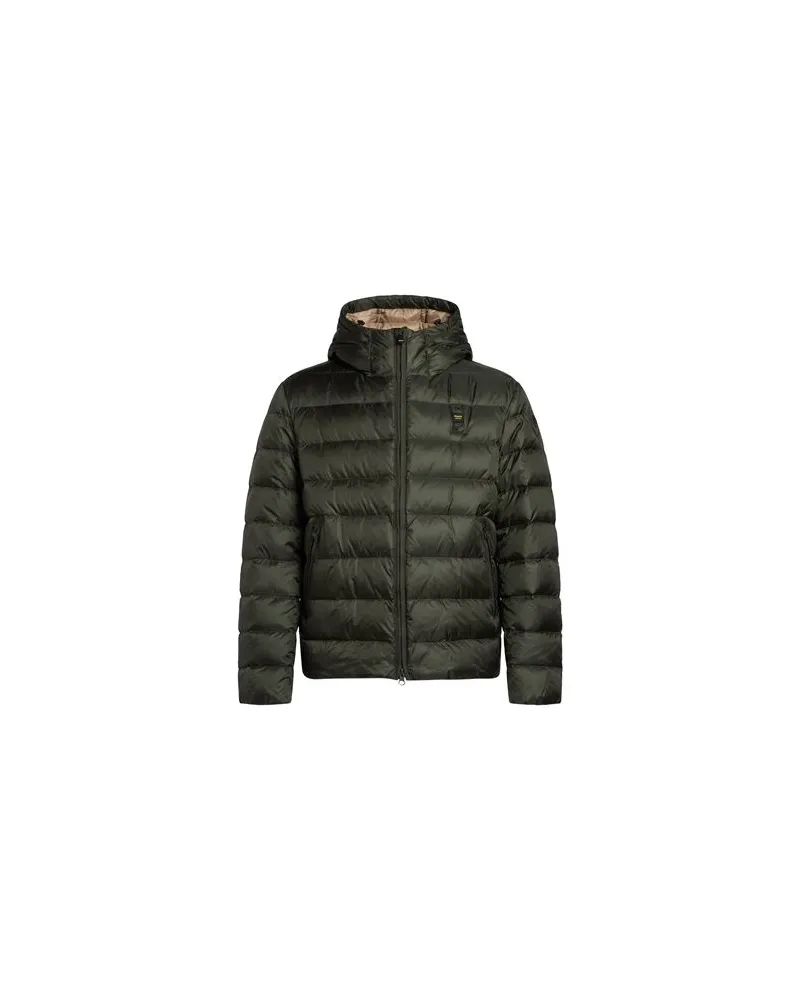 Blauer JACKEN & MÄNTEL - Pufferjacken & Daunenjackenauf YOOX.COM Dunkelgrün