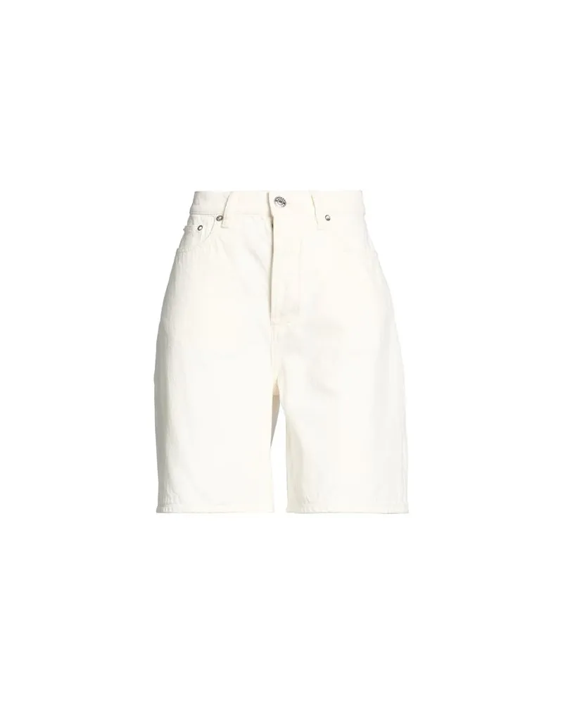 Samsøe & Samsøe HOSEN & RÖCKE - Jeansshortsauf YOOX.COM Weiß