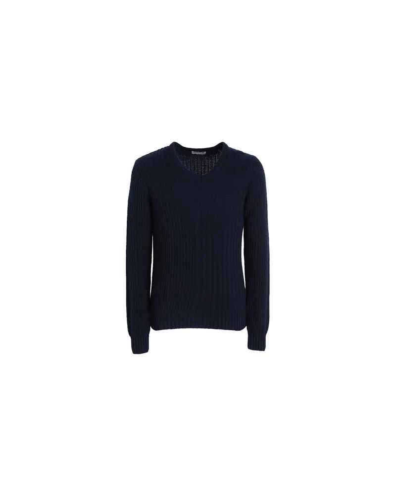 Daniele Alessandrini STRICKWAREN - Pulloverauf YOOX.COM Marineblau