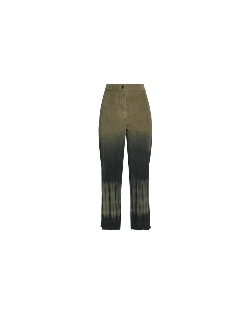 Raquel Allegra HOSEN & RÖCKE - Hosenauf YOOX.COM Militärgrün