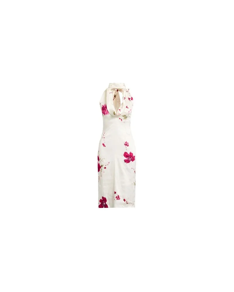 Blumarine KLEIDER - Midi-Kleiderauf YOOX.COM Elfenbein