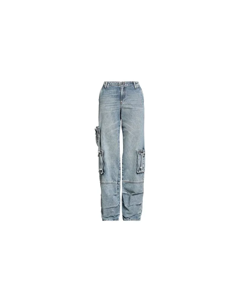 Retrofête HOSEN & RÖCKE - Jeanshosenauf YOOX.COM Blau