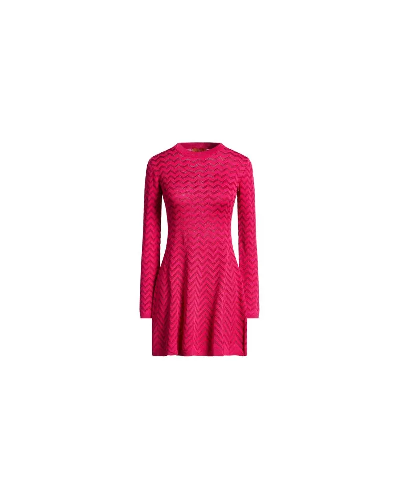 Missoni KLEIDER - Mini-Kleiderauf YOOX.COM Fuchsia
