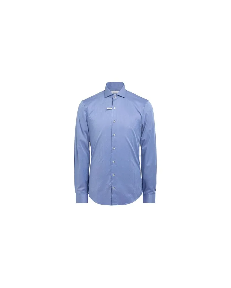 Calvin Klein TOPS - Hemdenauf YOOX.COM Taubenblau