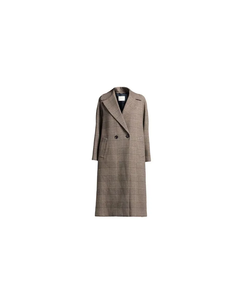 CIRCOLO 1901 JACKEN & MÄNTEL - Mäntelauf YOOX.COM Dunkelbraun